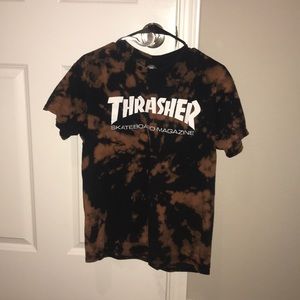 bleach dyed tee